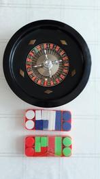 roulette met fiches., Verzenden, Gebruikt