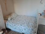 Witte ikea 2 persoons bed 160200, Ophalen, Gebruikt, Tweepersoons, 200 cm