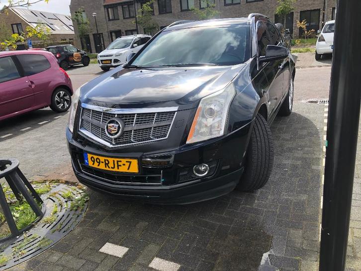 Cadillac 2009 Zwart SRX 3.0 V6 AWD, Auto's, Cadillac, Particulier, SRX, 360° camera, ABS, Achteruitrijcamera, Adaptive Cruise Control