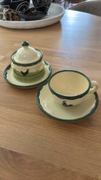 Kip en haan servies 4 delig, Ophalen of Verzenden