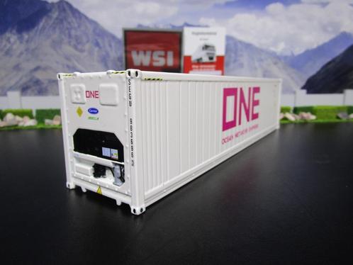 Wsi 04-2201 Premium Line, 40FT Reefer Container ONE, Hobby en Vrije tijd, Modelauto's | 1:50, Nieuw, Bus of Vrachtwagen, Wsi, Ophalen