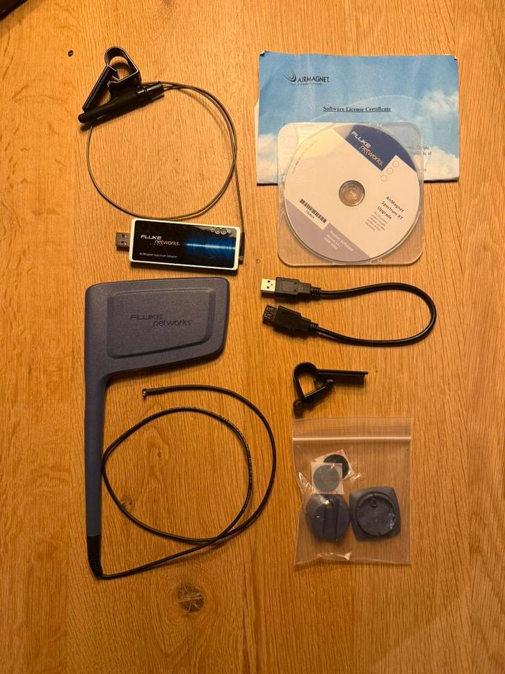 Fluke networks airmagnet spectrum xt, Doe-het-zelf en Verbouw, Meetapparatuur, Zo goed als nieuw, Multimeter, Ophalen of Verzenden