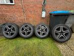 Mercedes AMG 18 inch velgen + Zomerbanden, Auto-onderdelen, 18 inch, Gebruikt, Banden en Velgen, Ophalen of Verzenden