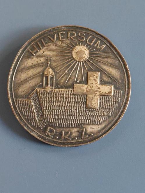 Penning verpleegster ziekenhuis hilversum, Postzegels en Munten, Penningen en Medailles, Overige materialen, Nederland, Ophalen of Verzenden