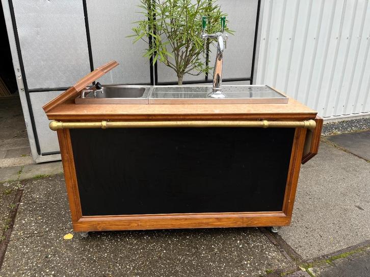 Complete Bar/Buffet met Biertaps en Gamko Koeler, Huis en Inrichting, Barren, Gebruikt, Ophalen