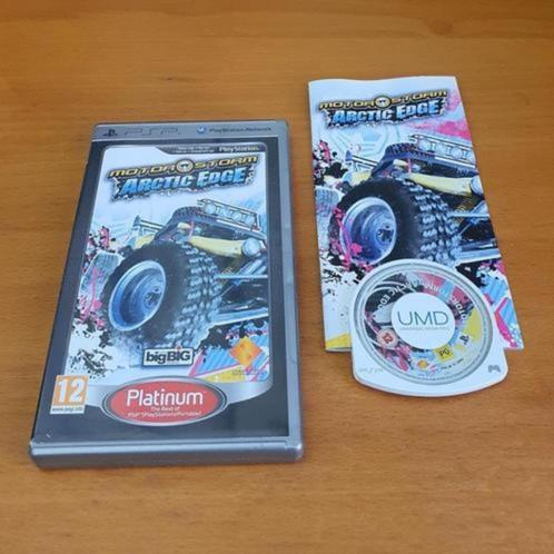 OPRUIMEN | PSP | Motorstorm ARCTIC EDGE, Spelcomputers en Games, Games | Sony PlayStation Portable, Gebruikt, 1 speler, Ophalen of Verzenden