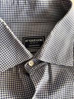 McGregor overhemd XL ( 43) blauw/ wit, Blauw, Ophalen of Verzenden, Mc.Gregor, Gedragen