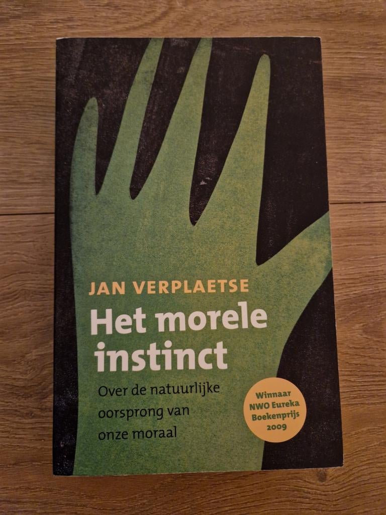 J. Verplaetse - Het morele instinct, Ophalen of Verzenden, Zo goed als nieuw, J. Verplaetse