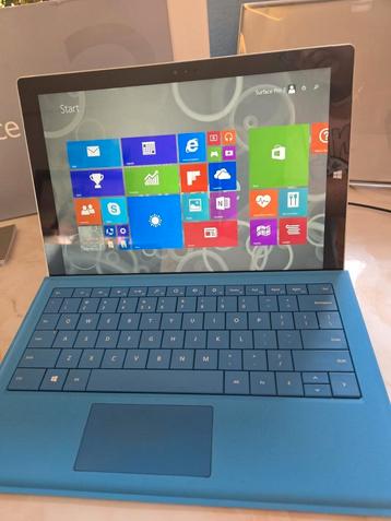 Microsoft Surface Pro 3 – opnieuw geïnstalleerd +accessoires beschikbaar voor biedingen