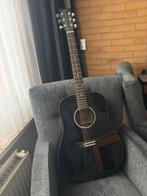 Akoestische gitaar zwart Motion TD-101-BK met tas, Muziek en Instrumenten, Ophalen of Verzenden, Zo goed als nieuw, Klassieke of Spaanse gitaar