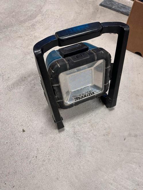 Makita Bouwlamp - Gebruikt, Doe-het-zelf en Verbouw, Bouwverlichting, Gebruikt, Lamp met armatuur, Minder dan 50 watt, Ophalen