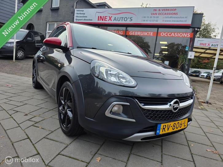 Opel ADAM 1.0 Turbo Rocks Online Edition 1e Eig Dealer Onder, Auto's, Opel, Bedrijf, Te koop, ADAM, ABS, Airbags, Airconditioning