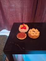 Gebakjes Imitatie Decoratie - 3 stuks, Ophalen