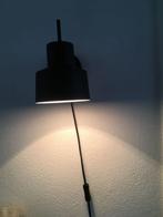 Wandlamp zwart metaal, Ophalen of Verzenden, Zo goed als nieuw, Metaal, Modern