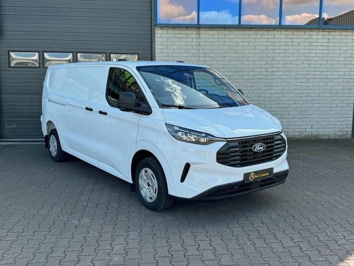 Ford Transit Custom 320 L2 Trend BPM vrij 136 PK 360 Ultim, Auto's, Bestelauto's, Bedrijf, Te koop, Achteruitrijcamera, Airconditioning