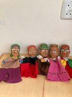 Antieke Handgesneden Poppenkastpoppen, Antiek en Kunst, Ophalen of Verzenden