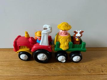 Fisher Price tractor met aanhanger beschikbaar voor biedingen