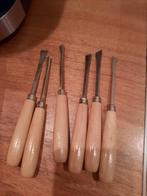 Kleine houtdraaibank beitels, Ophalen of Verzenden, Gebruikt