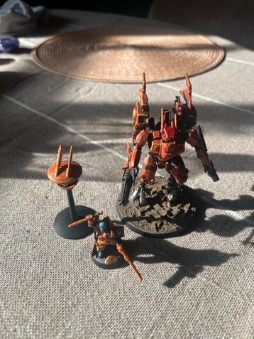 Warhammer 40K Tau Fireblade & Commander Coldstar beschikbaar voor biedingen