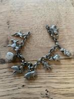 Zilveren Ketting & Bedelarmband - Vintage, Ophalen of Verzenden, Gebruikt, Zilver, Met bedels of kralen
