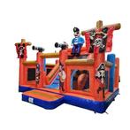 Mooi groot piraat springkussen 6x5 meter zonder blower, Ophalen, Zo goed als nieuw, Overige