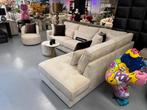 Luxe Velvet Teddy Hoekbank Pocket 310x250cm Beige Wit NIEUW, Info@oosterbaanwonen.nl, Venus 31 8448CE Heerenveen, Hoekbank, Oosterbaan Wonen