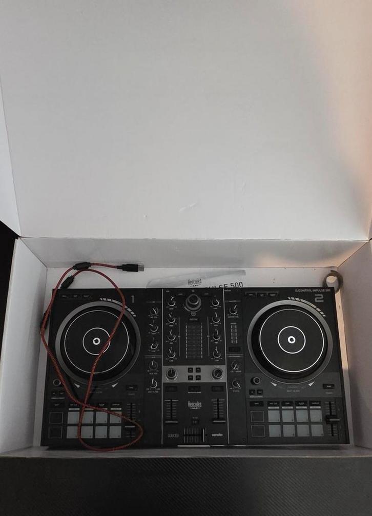 Hercules DJControl Inpulse 500, Muziek en Instrumenten, Dj-sets en Draaitafels, Zo goed als nieuw, Draaitafel, Overige merken