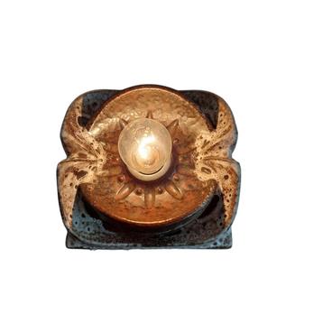 Vintage wandlamp keramiek  beschikbaar voor biedingen