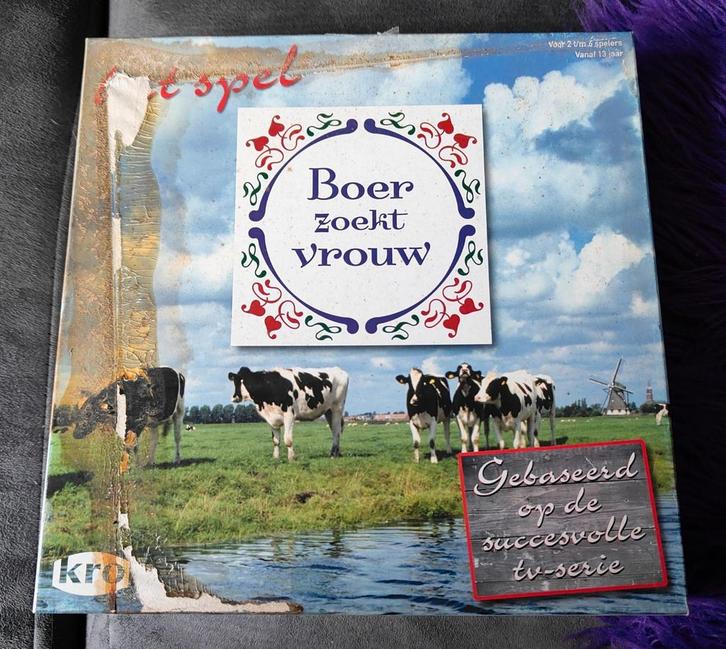Het boer zoekt vrouw spel, kro, Hobby en Vrije tijd, Gezelschapsspellen | Bordspellen, Ophalen of Verzenden