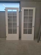 Massief Stompe Deur - Hout, Doe-het-zelf en Verbouw, 80 tot 100 cm, Binnendeur, Ophalen of Verzenden, Zo goed als nieuw