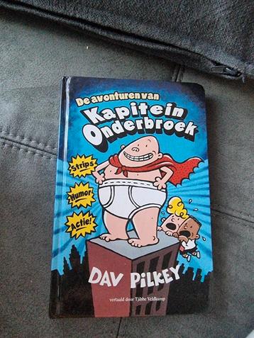Te koop: Leesboek "De avonturen van Kapitein Onderbroek" beschikbaar voor biedingen