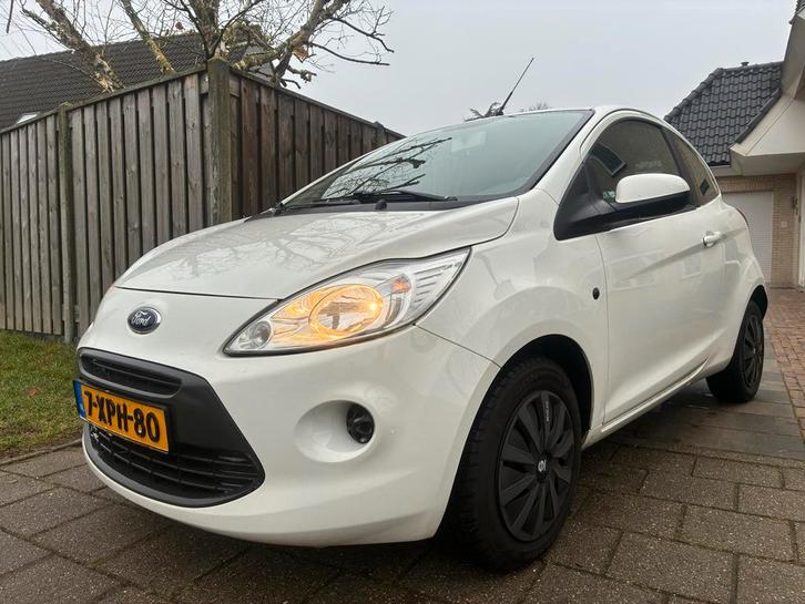 Ford Ka 1.2 51KW 2014 Wit, Auto's, Ford, Particulier, Ka, Airbags, Airconditioning, Android Auto, Apple Carplay, Bluetooth, Boordcomputer