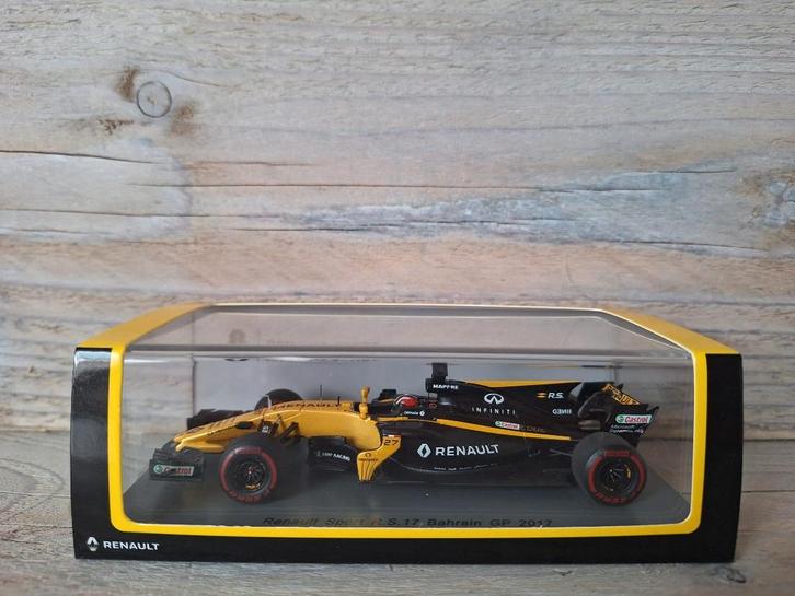 1:43 Renault Sport R.S. 17 Bahrain GP 2017 Nico Hulkenberg, Hobby en Vrije tijd, Modelauto's | 1:43, Nieuw, Auto, Overige merken