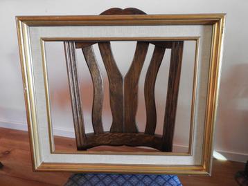 Houten lijst - Binnenmaat 50x40 cm beschikbaar voor biedingen