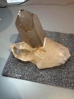 Grote natuurlijke rookkwarts cluster 1021 gram verzamelstuk, Verzenden