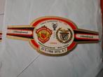 Sigarenbandje Manchester United - Benfica 1968, Ophalen of Verzenden, Nieuw, Sigarenbandjes