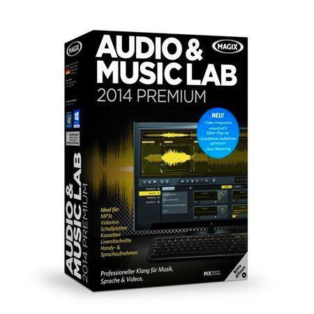 Magix Audio & Music Lab 2014 Premium NL voor PC, Computers en Software, Audio-software, Nieuw, Windows, Verzenden