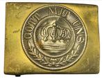 Duitse ww1 Got Mit Uns buckle, Verzamelen, Militaria | Tweede Wereldoorlog, Verzenden, Landmacht, Duitsland