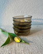 4 Arcoroc rookglas bakjes, Ophalen of Verzenden, X, Overige stijlen, Glas
