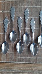 Verzilverde lepels en klontjestang, Ophalen of Verzenden