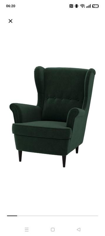 Fauteuil Strandmon van Ikea. beschikbaar voor biedingen