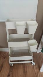 2x Keuken trolley wit ikea räskog, Huis en Inrichting, Ophalen of Verzenden