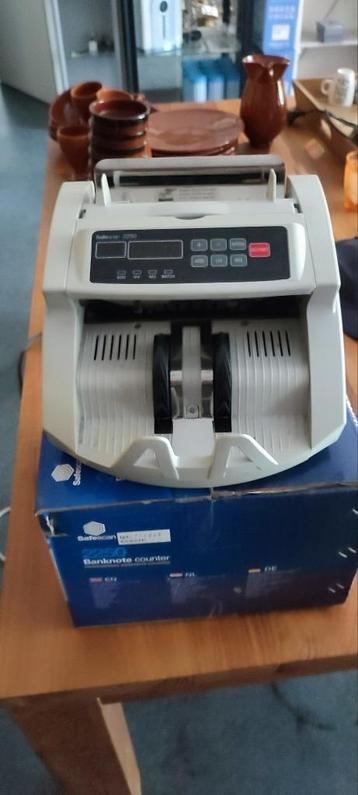 Safescan 2250 geldbiljetteller - banknote counter - IZGS beschikbaar voor biedingen