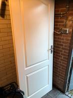 Wc/badkamerdeur opdek rechts gedraaid, Doe-het-zelf en Verbouw, Deuren en Horren, 80 tot 100 cm, Binnendeur, Ophalen of Verzenden