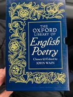 Oxford Library of English Poetry - John Wain, Ophalen of Verzenden, Zo goed als nieuw, Eén auteur