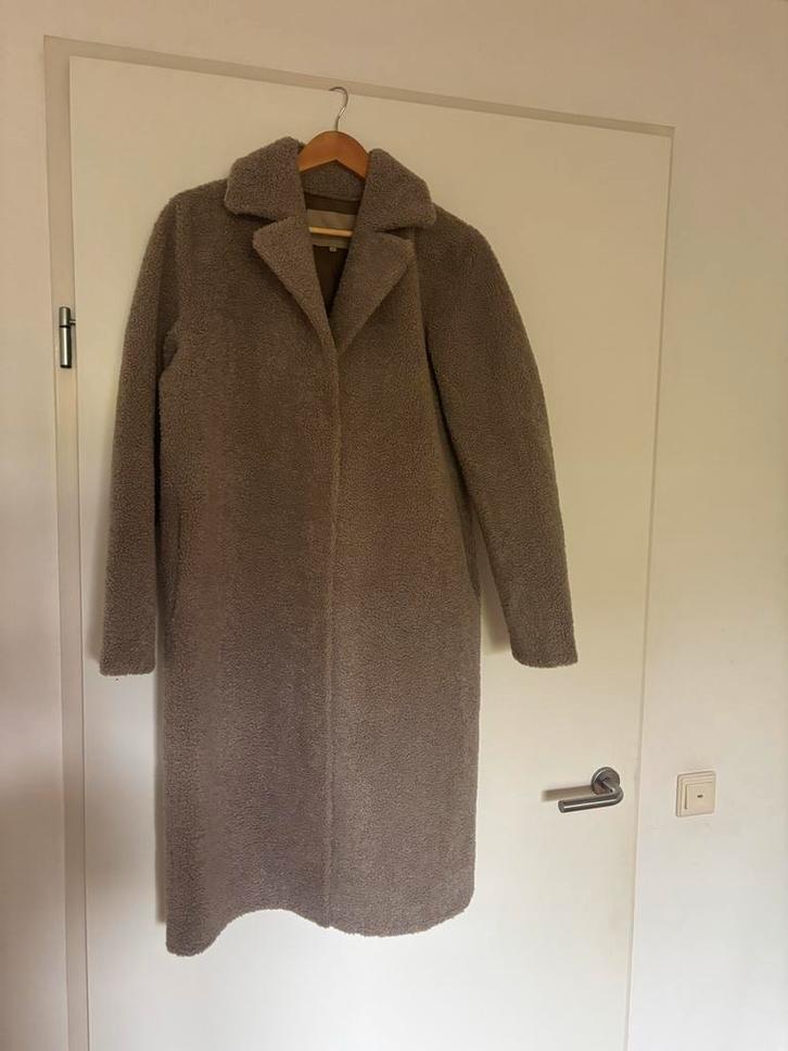 Soya Concept Teddy Jas - Maat 40, Kleding | Dames, Jassen | Winter, Zo goed als nieuw, Maat 38/40 (M), Beige, Verzenden