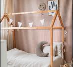 Prachtig streep behang bruin beige binnenzoet, Huis en Inrichting, Stoffering | Behang, Ophalen of Verzenden, Minder dan 10 m²