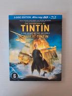 Kuifje - The secret of the unicorn 3D + 2D 2disc ed. Bluray, Cd's en Dvd's, Blu-ray, Ophalen of Verzenden, Zo goed als nieuw, Actie