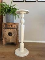 Mooie hoge piëdestal - planten tafel van hout, Huis en Inrichting, Woonaccessoires | Zuilen en Pilaren, Ophalen, Gebruikt