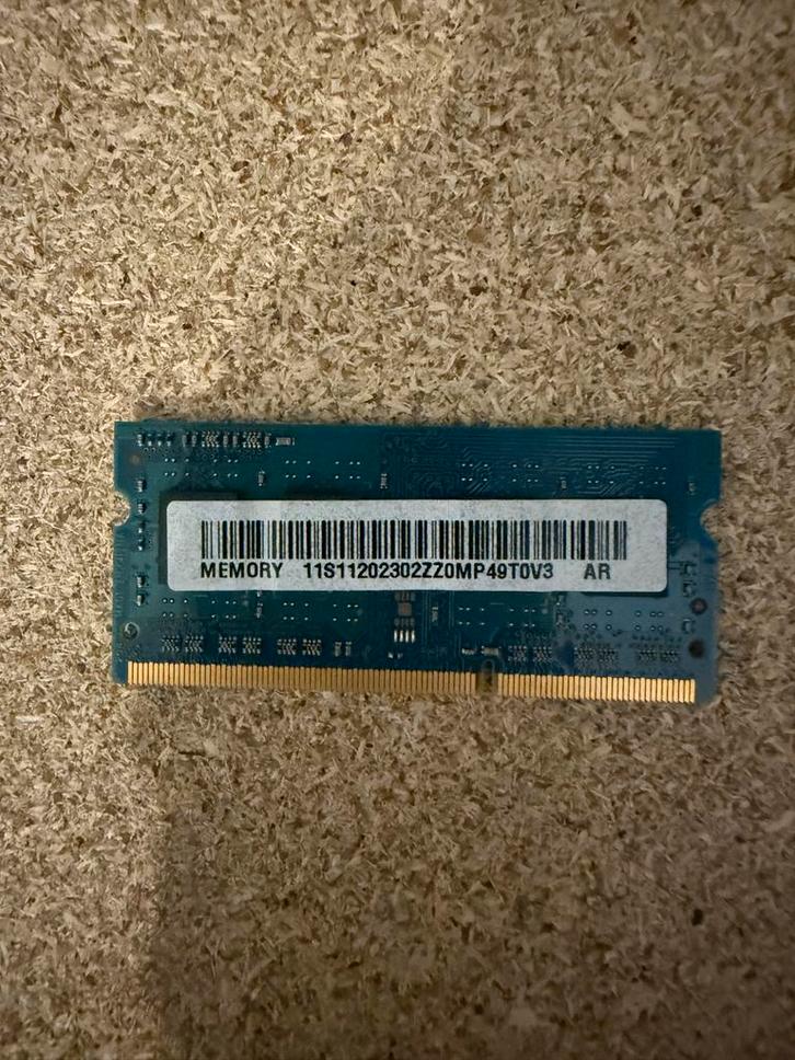 4GB SODIMM Laptop Geheugen, Computers en Software, RAM geheugen, Gebruikt, Laptop, 4 GB, DDR3, Ophalen of Verzenden